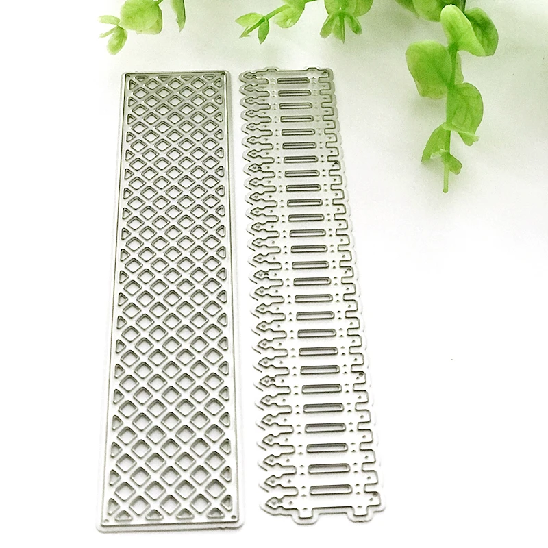 

New Fence wall Metal Cutting Dies for Scrapbooking DIY Album Embossing Folder Paper Cards Maker Template Decor Stencils Dies