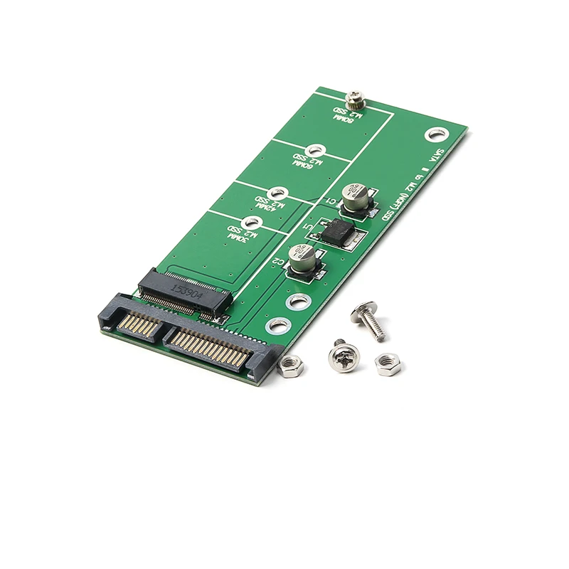 Плата расширения M2 SATA NGFF (M2) SSD 2 5 &quotSATA адаптер M.2 дюймов на SATA3 преобразование
