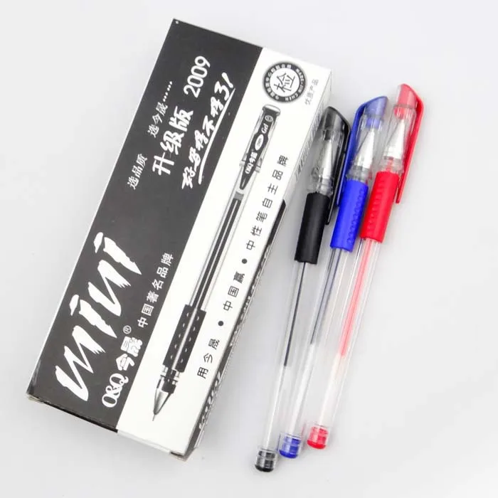 DHL 1728pcs/set(144boxes) Wholesale Gel Pen Office Supplies Neutral Pen Pen Pen 0.5mm Stationery Wholesale Office Supply Cheap