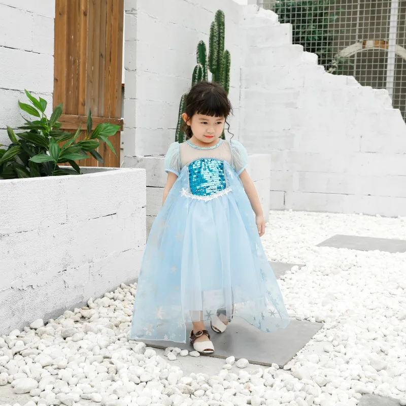 

Halloween Performance Clothing Children's Clothing Performance Clothes Princess Dress Aisha Aisha Long Dree Girls Birthday Drees