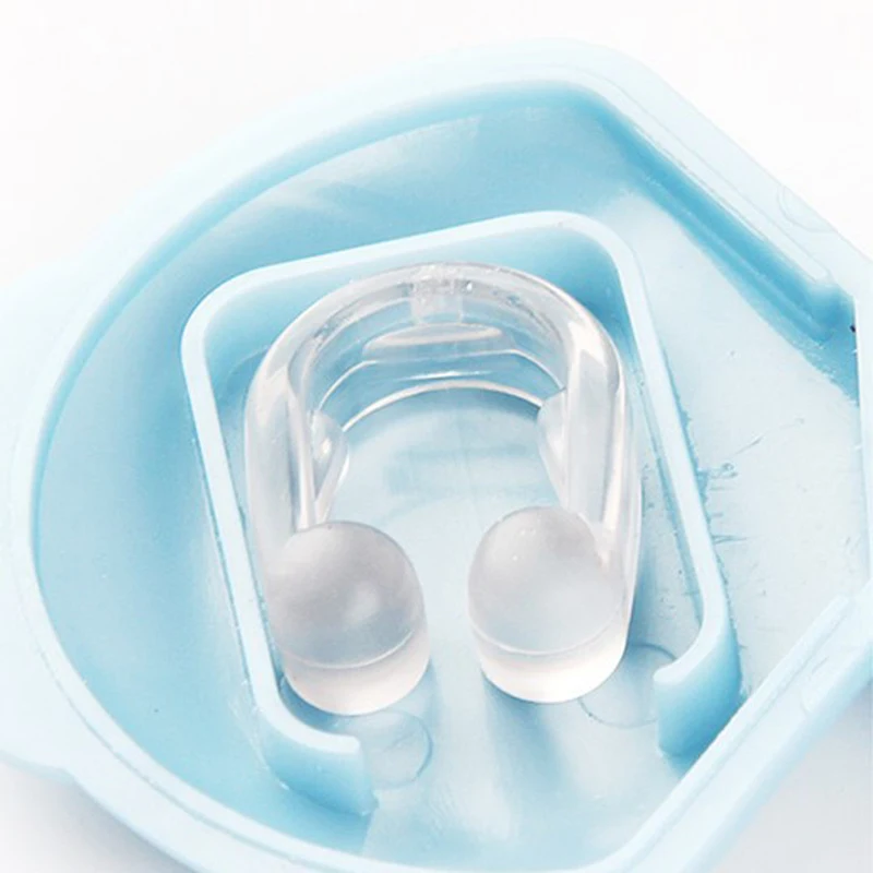 

KIUZOU Popular New 1PC Silicone Snoring Nose Clip Keep Sleeping Colorless Transparent Personal Health Care Product Sleep Apnea