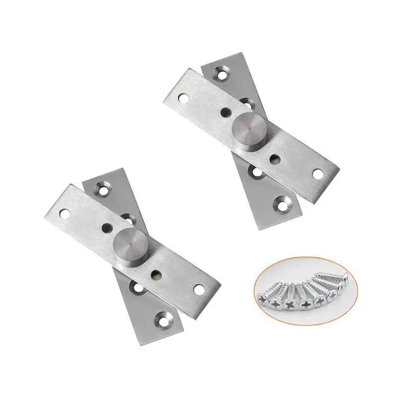 

2 Sets Stainless Steel 360 Degree Door Pivot Hinge