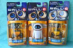 Alen 6 см Wall-E робот и 9 см Eve ПВХ робот фигурку WALL E Коллекция Модель Игрушечные лошадки куклы Best подарок для детей