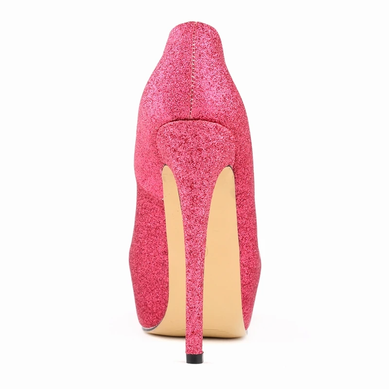 Femmes gold forme Black Mariage silver De Sexy Beauté claret Haute Plate Glitter red rose Pompes 1gitter Talons Mode Argent 817 Chaussures Brillant Cm Or 14 Dames 5BvwRv