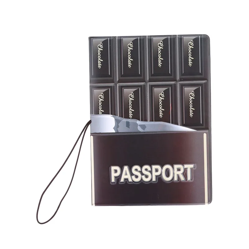 

Useful Korea Style 3D Passport Holder PVC Travel Passport Cover Case Card & ID Holders Hot Sale Three-dimensional Document Set