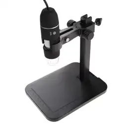 USB Цифровые микроскопы 1000X8 светодиодный 2MP эндоскопа Лупа Камера с HD CMOS Сенсор W/лифт стенд ж/ калибровка правитель