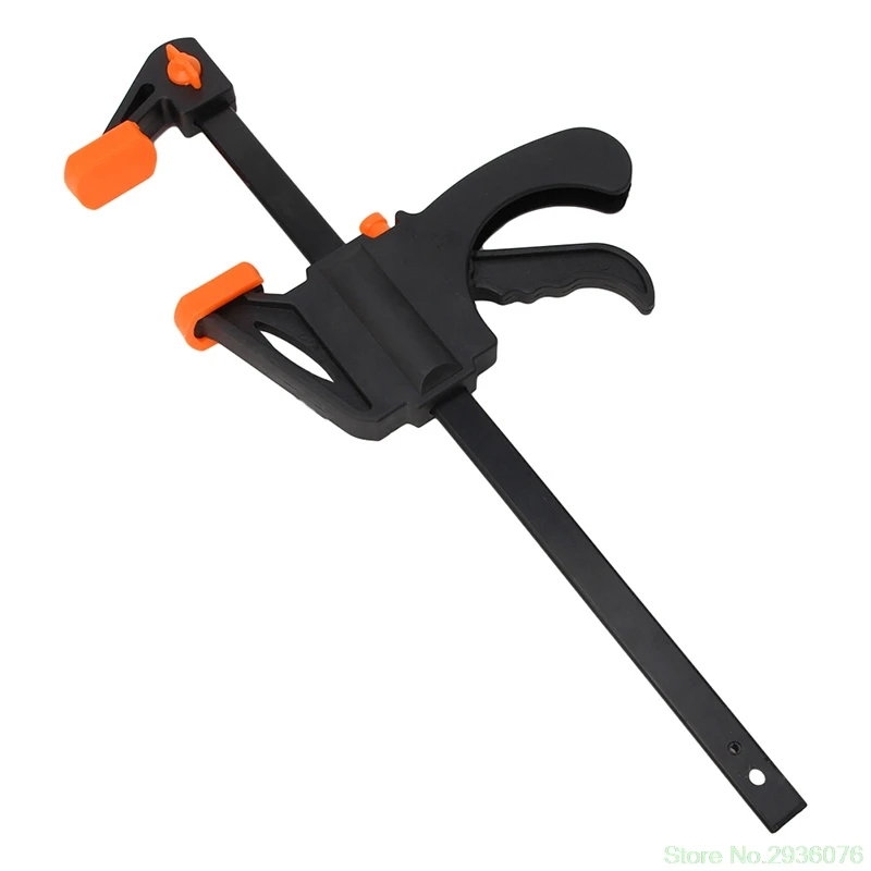 

10 Inch Wood-Working Bar Clamp Quick Ratchet Release Speed Squeeze DIY Hand Tool