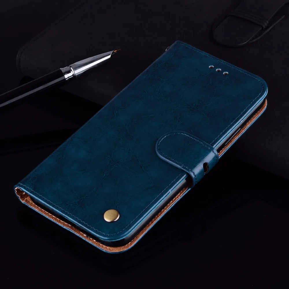 

Oil wax pattern Flip PU Leather Wallet Silicone Cover Coque Shell For Nokia 5 Case For Nokia 6 2018 3 5 6 8 Case Newest Style