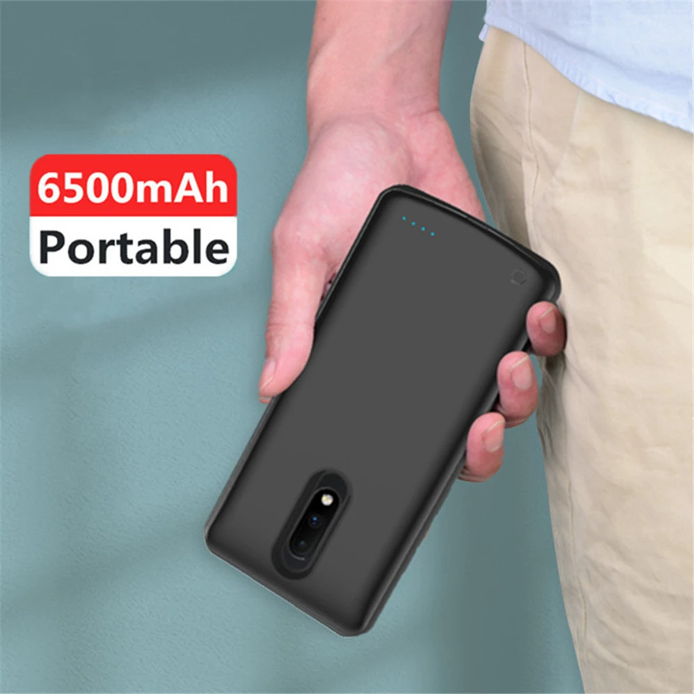 Внешнее зарядное устройство NTSPACE чехол s для Oneplus 7 Pro аккумулятора 6500 мАч