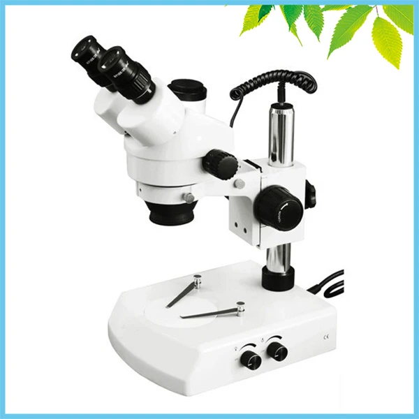 

1:6.4 Zoom Ratio 7X~45X Continuous Zoom Trinocular Stereo Microscope with Transmitted Illumination