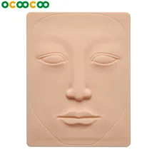 3D лицо Татуировка практика кожи дизайн поддельные для начинающих 3D Перманентный макияж губы бровей Лицо