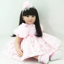 55 см виниловые силиконовые куклы reborn baby модель куклы принцессы для новорожденных малышей brinquedos Лучшие рождественские новогодние подарки