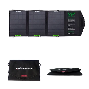 

12W 5V Folding Solar Panel Portable USB High Efficiency Monocrystalline Solar Panel Charger Outdoor Foldable Solar Charger Pack