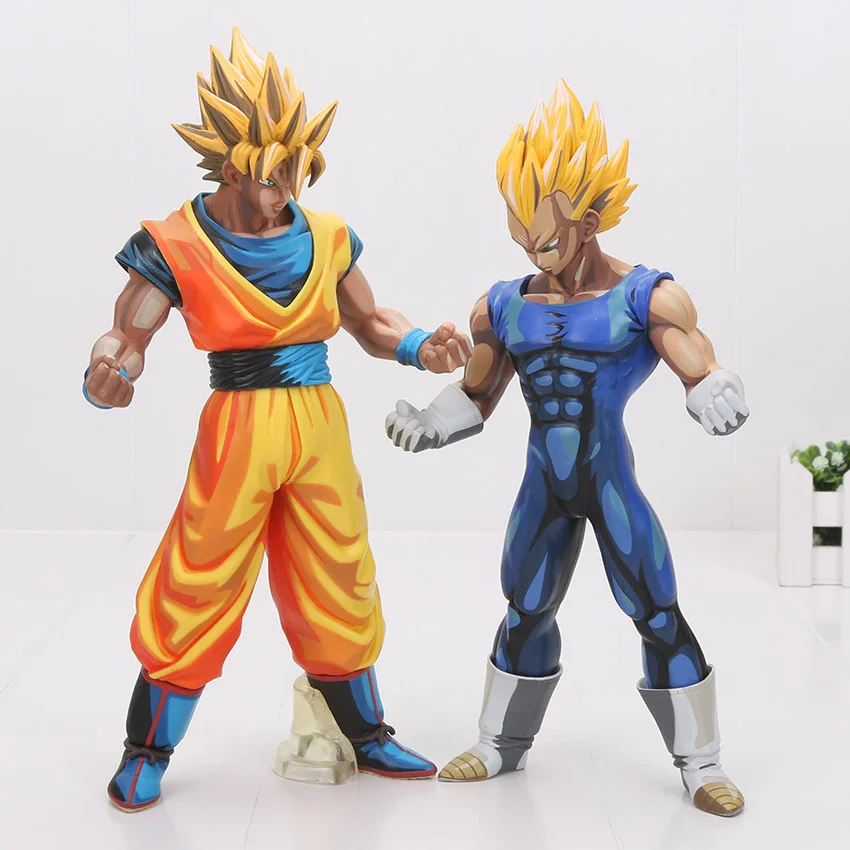 26 см Dragon ball Z фигурка MSP Master Stars Piece Vegeta Trunks vegetto Сон Гоку черный шоколад ГОКу ПВХ фигурка игрушка