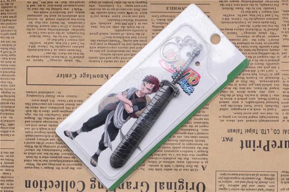 10 см оружие Наруто Модель брелок ниндзя кунай фигурка Подвеска Игрушка Аниме аксессуары цепочки для ключей подарок