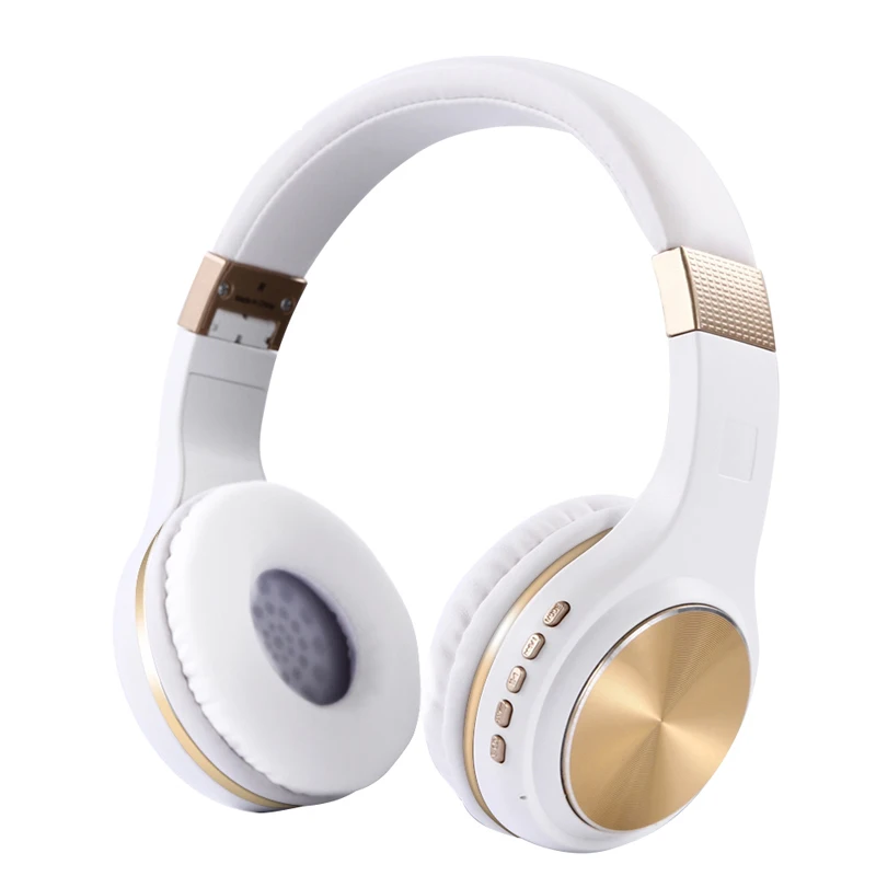 

ECHILI Card MP3 Player With Bluetooth Headphone Earphone Hands-free For Phones PC TV Media Player Folding AUX Cable Headset