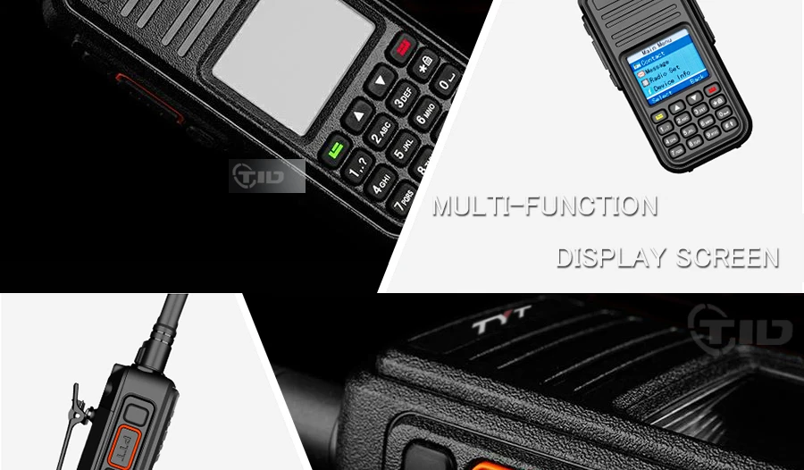 TYT MD-380 Walkie Talkie UHF 400-480MHz DMR цифровое радио 1000 каналов Comunicador Walkie Talkie md 380