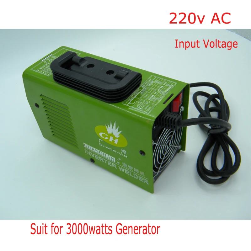 

New IGBT Inverter EU Plug Welding Machine Work with 2600w Generator ARC DC Welder MMA-200 Mini Machines Welders Shipping Free