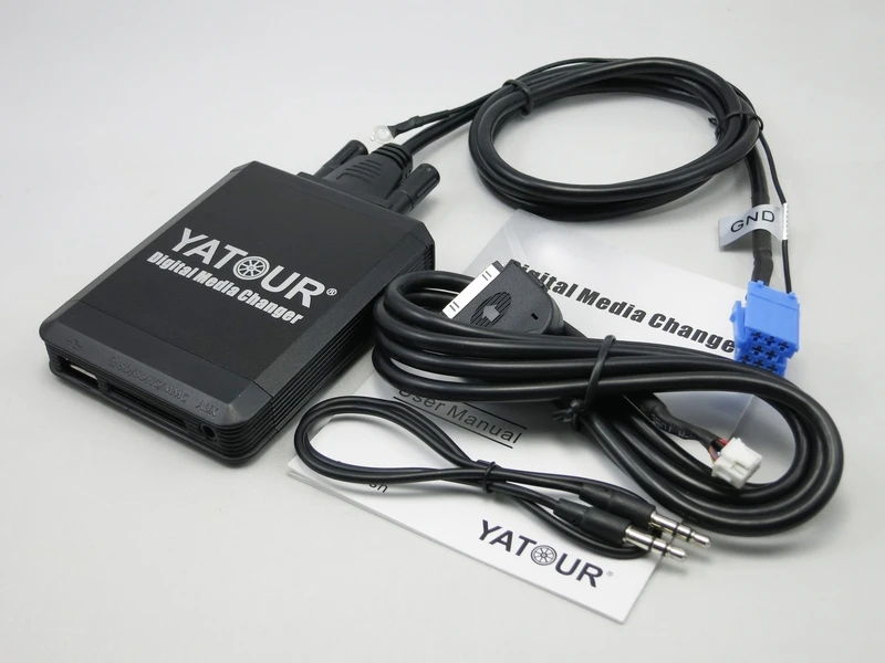 Yatour YTM07 цифровой CD-проигрыватель USB SD AUX Bluetooth ipod iphone интерфейс для ISO 8 булавки VW Audi Skoda сиденья Ford MP3 адаптер