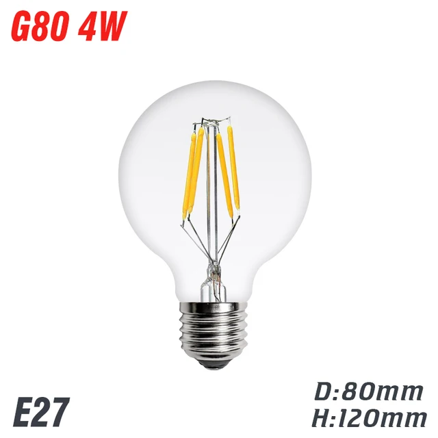 E27-G80-4W-W