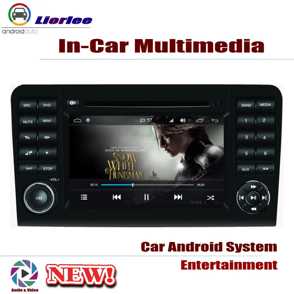 Sale For Mercedes Benz GL X164 2007-2012 Car Android Player DVD GPS Navigation System HD Screen Radio Stereo Integrated Multimedia 3