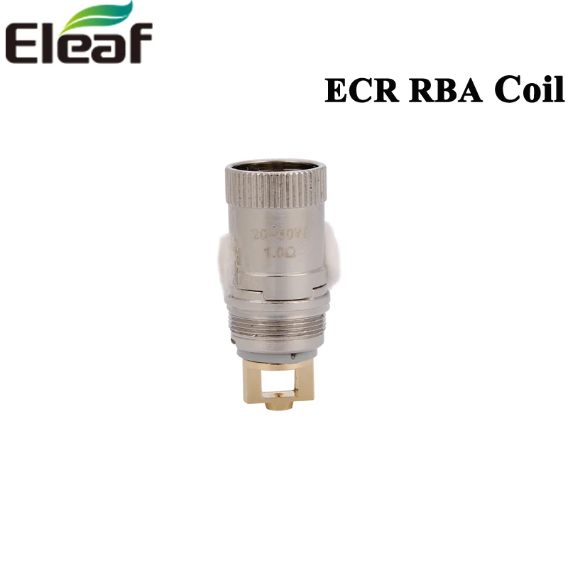 Многоразовые перестраиваемые катушки из чистого хлопка Eleaf ECR RBA для электронной