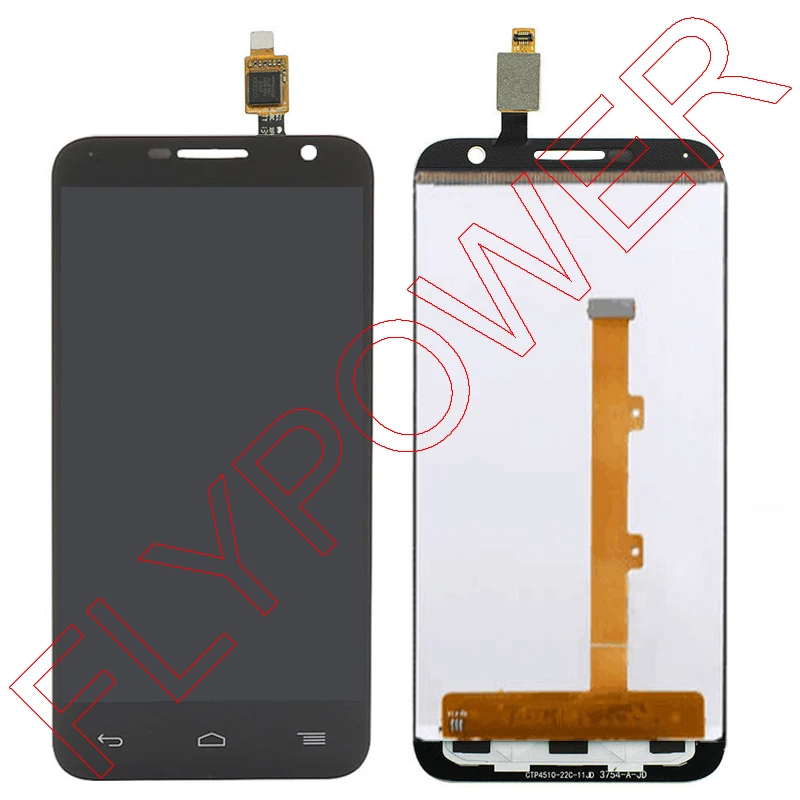 

For Alcatel One Touch Idol 2 mini 6016 OT6016 6016A 6016X 6016E 6016D LCD Display Screen + Black Touch Screen Digitizer Assembly