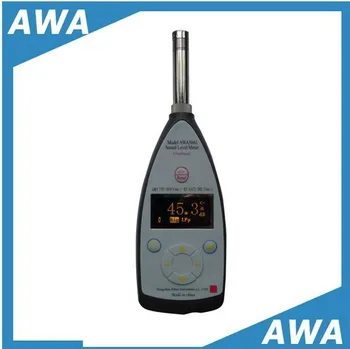

Class 1 professional sound level analyzer AWA5661-1, Precision Impulse Sound Level Meter