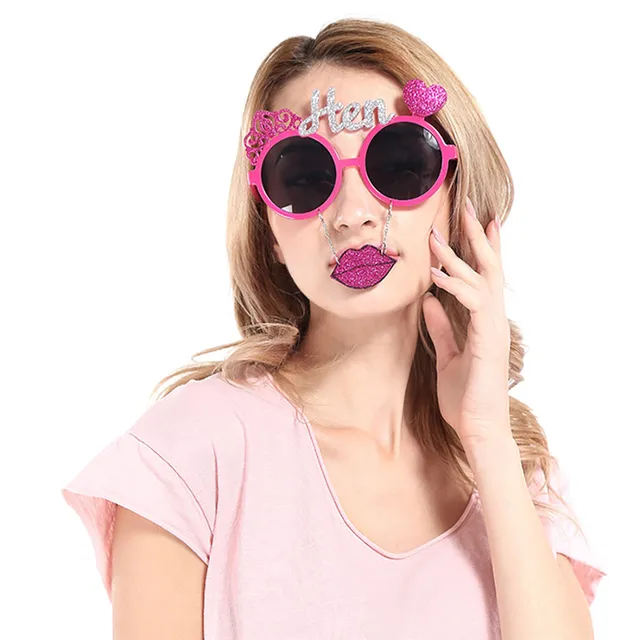 Funny Crazy Fancy Dress Glasses Novelty Costume Party Sunglasses