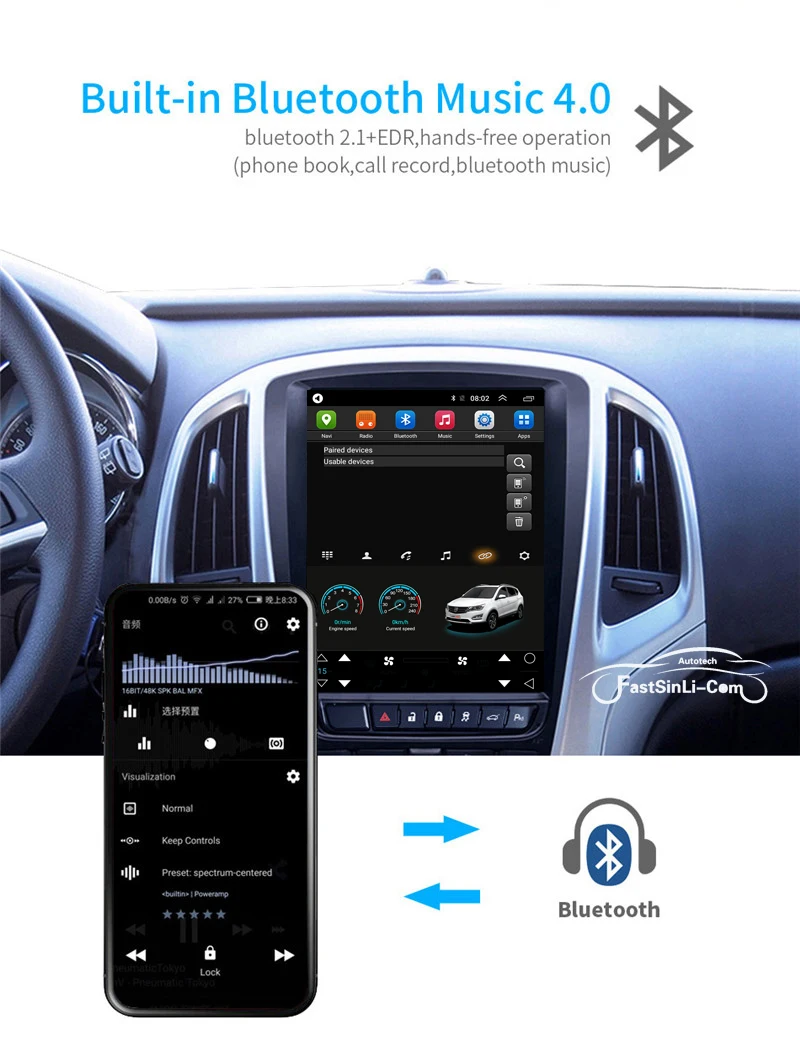 Best 64GB Car Android8.1  Multimedia player for Opel Astra J Vauxhall Astra Buick Verano GPS Vertical screen 10