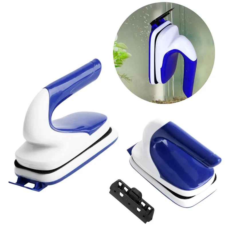 Buy Practical Floating Aquarium Brush Cleaner Fish Tank Window