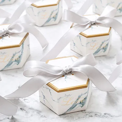 20 шт новая бумажная коробка квадратная коробка для конфет с лентой подарочные коробки для шоколада для девичника вечерние украшения для свадьбы - Цвет: 2