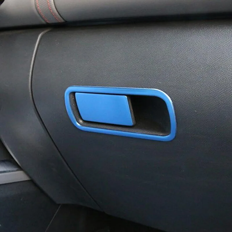 Tonlinker интерьерные автомобильные перчатки, чехол-наклейка для CITROEN C5 AIRCROSS-19, автомобильный Стайлинг, 2 шт., покрытие из нержавеющей стали, наклейка - Название цвета: blue