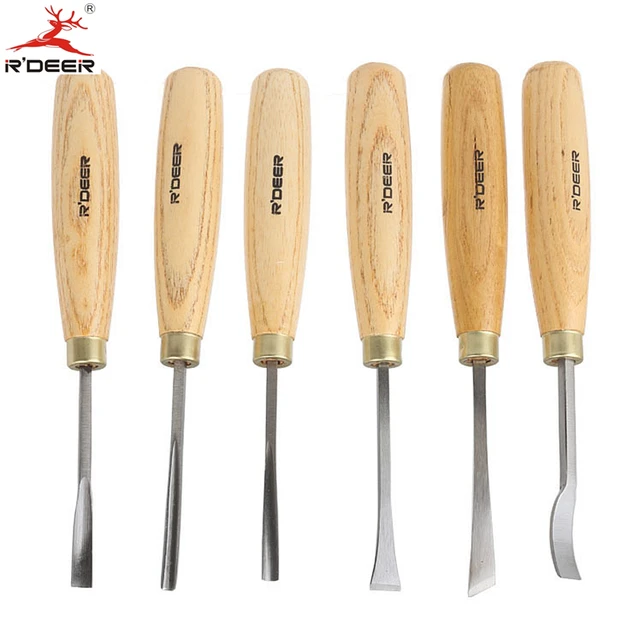 RDEER 12 pcs Wood Carving Set Wood Working Tools Chisel Kit Carvers Graving  Knife In Box chisel ferramentas marcenaria - AliExpress