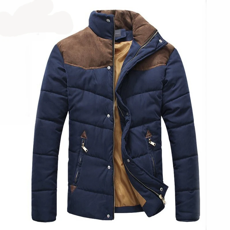 TANGNEST 2019 Hot Selling Men's Fashion Casual Winter Outwear Coat Comfortable Jacket Two Colors Plus Size XXXL Wholesale MWM169