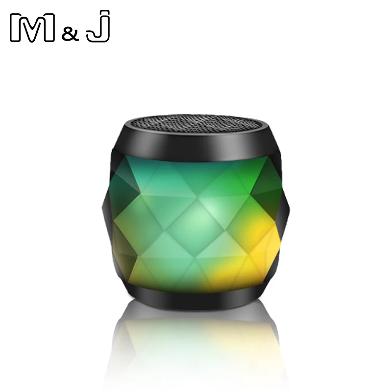 Bluetooth колонка светодиодная мини беспроводная водонепроницаемая портативная