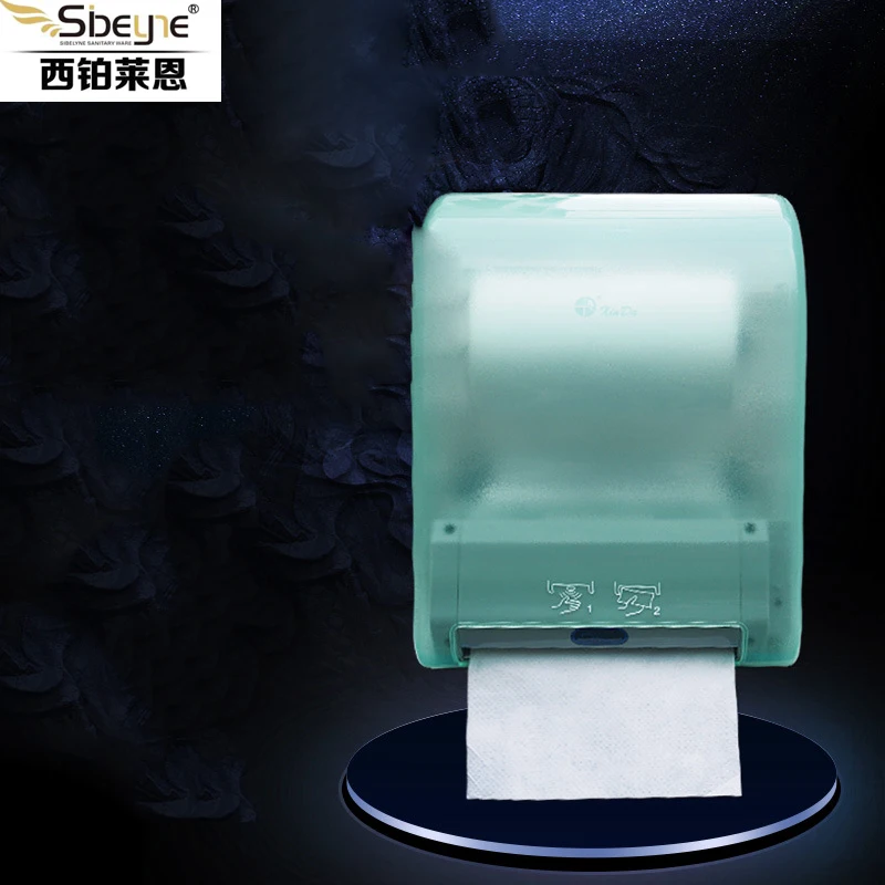 

Europe Wall-mounted intelligent automatic tissue box scan code multi-function tissue rack bathroom waterproof paper Q-X-3370