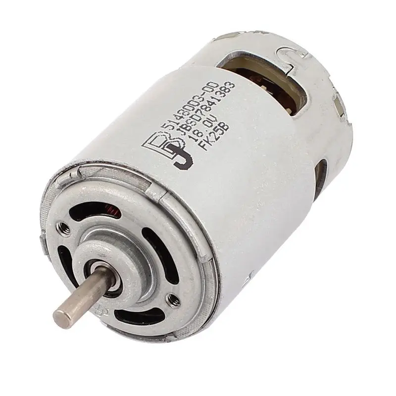 

DC 18V 18000RPM 5mm Dia Shaft 2 Pin Terminals Electric DC Motor