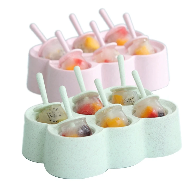 Формы для хоккея на льду, сделай сам, формы для льда, квадратные формы для льда, десертные формы, лоток для детского замораживания, добавка для еды, коробка для детского питания - Цвет: Random Color
