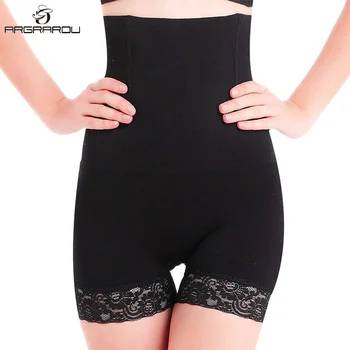 

Women High Waist Body Shaper Tummy Control Panty Smooth Thigh Slimmer Breathable Slimming Shapewear Fat Burning Slimming