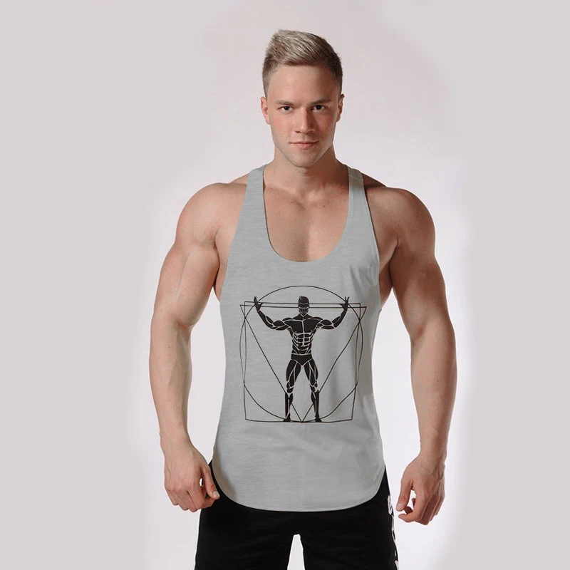 camouflage gym tank top men vest-6