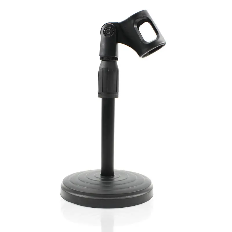 New Desktop Microphone Foldable Stand Holder Adjustable Mic Clip Mount Shock For Sound recording | Электроника
