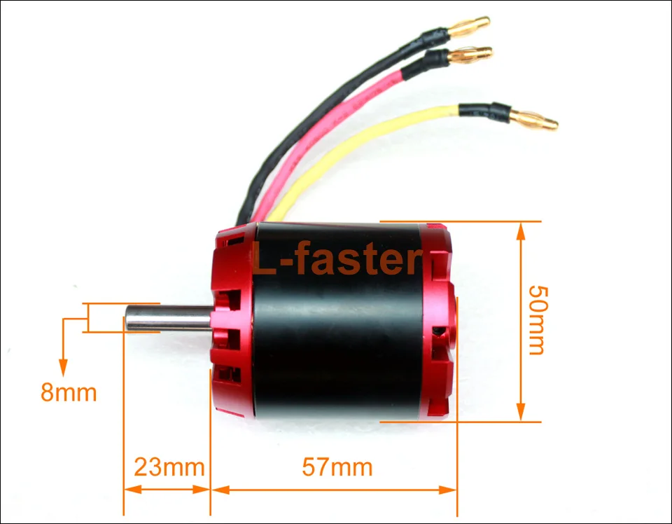 Best 6374 Brushless Motor With Hall Sensor 3000W Electric Off Road Skateboard Engine M10 Motor Shaft 36V High Speed Electric Motor 8
