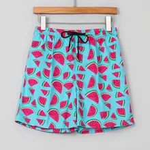 Мужские пляжные шорты с принтом «гидромелен», быстросохнущие пляжные шорты, спортивные повседневные шорты с завязкой, летние