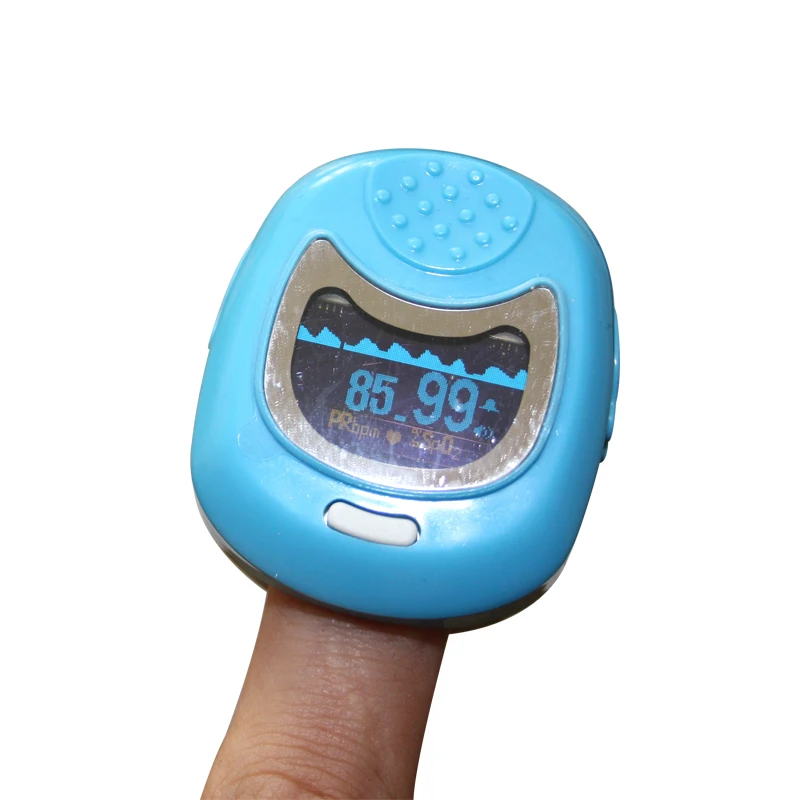 

Cute design foe baby children kids fingertip pulse oximeter OLED display Monitor SPO2 Pulse Rate CE FDA approved