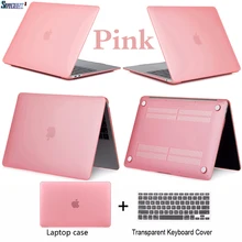 Чехол для ноутбука Apple MacBook Air Pro retina 11 12 13 15 для mac book Pro 13,3 15,4 дюймов с сенсорной панелью+ крышка клавиатуры