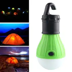 Открытый подвесной 3 светодиодный фонарь для кемпинга, лампа для рыбалки, ночник, зеленый тент, светодиодный фонарь