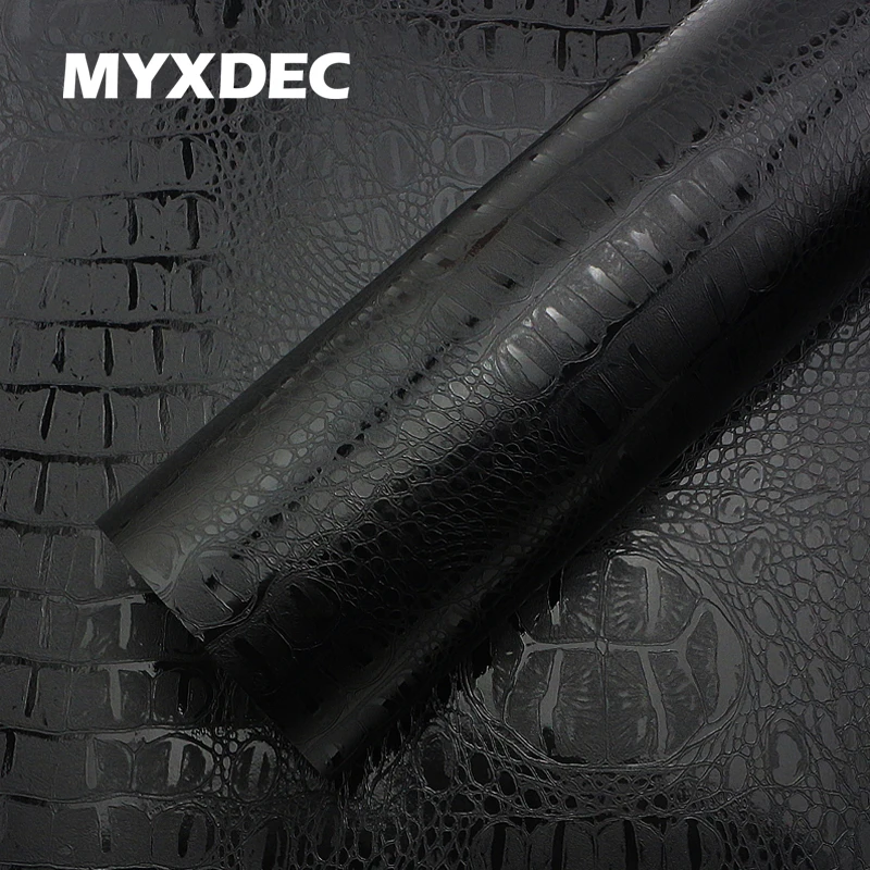 Наклейка из искусственной крокодиловой кожи 100x30 см|motorcycle styling|decor motorcycleleather sticker |