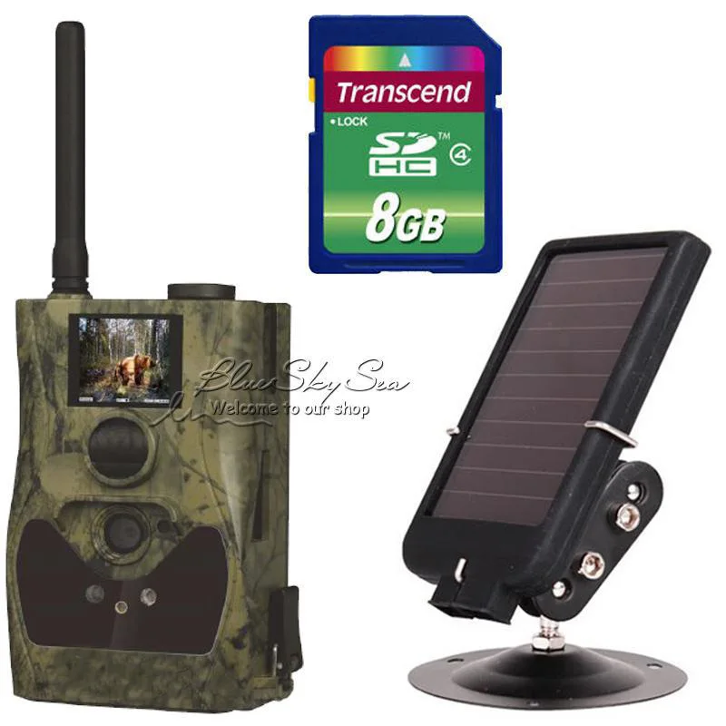 

ScoutGuard SG880MK-12MHD 720P 1.5" LCD Trail Hunting Game Camera+Solar Battery