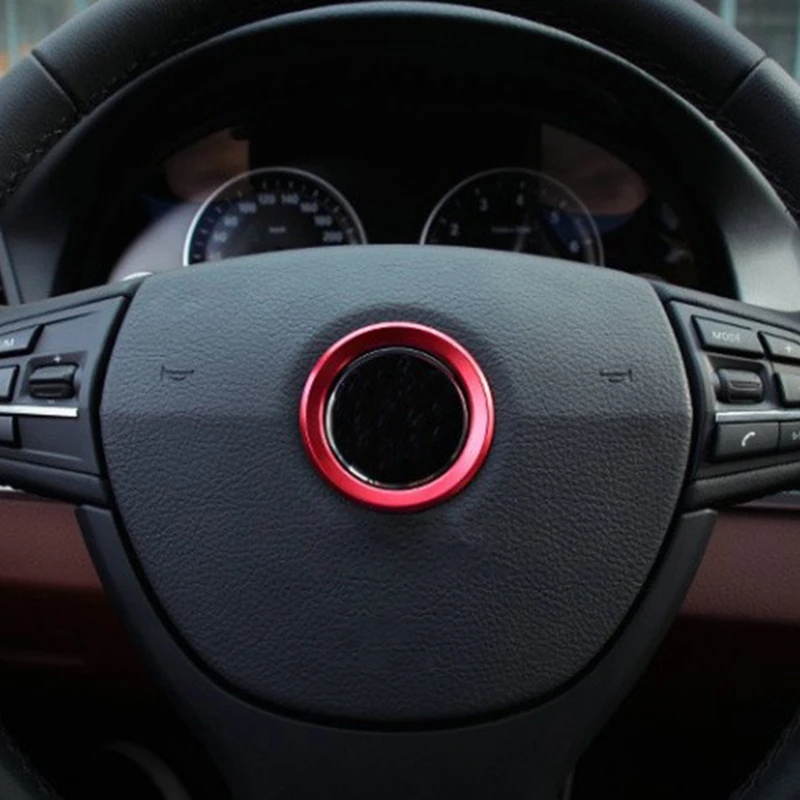 Новинка Стайлинг автомобиля 1 шт. кольцо из алюминиевого сплава Автомобильное
